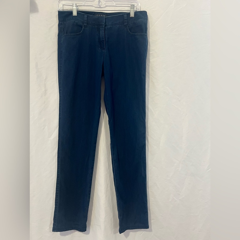 Theory Indigo Denim Pants
